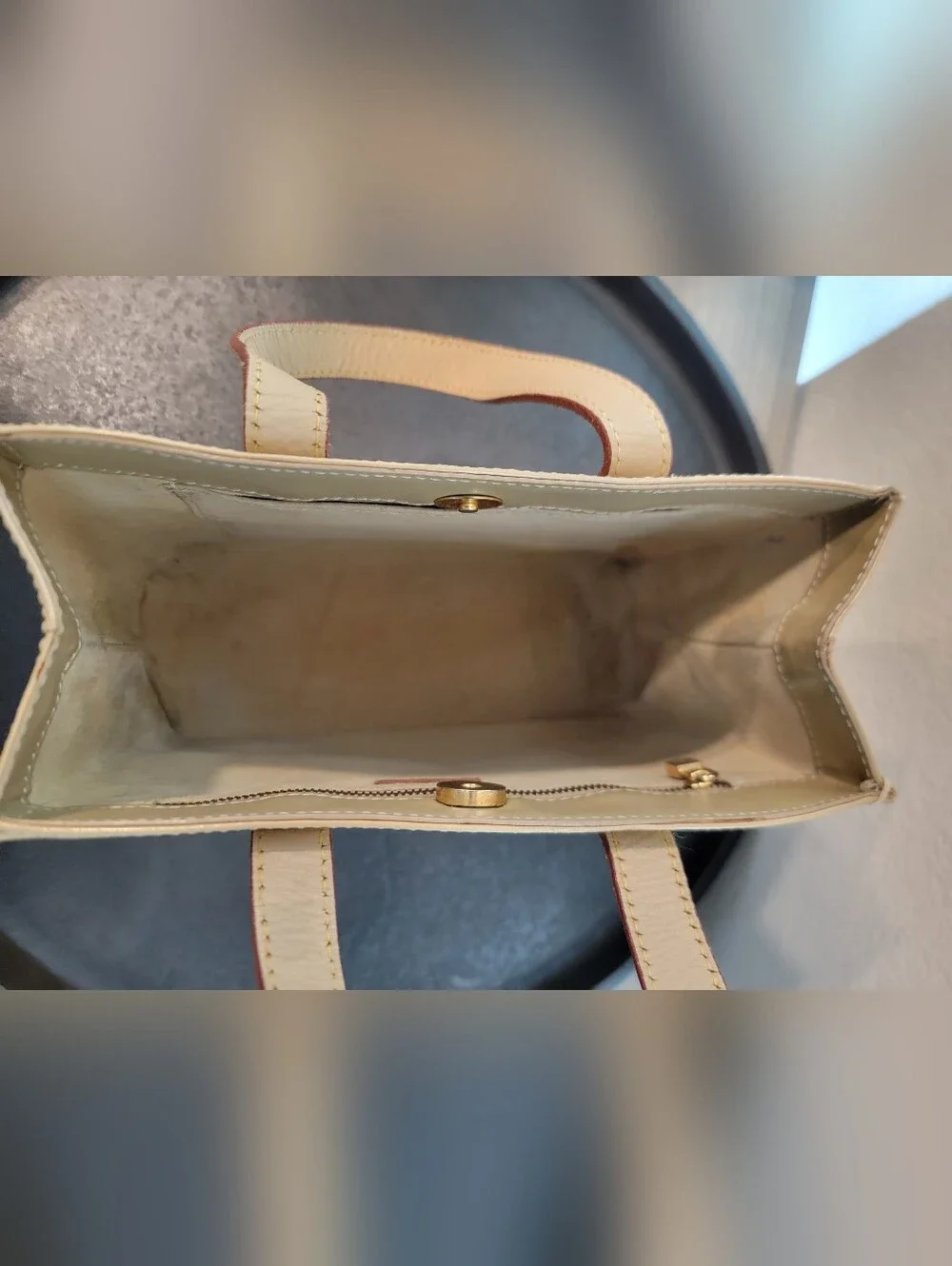 Louis Vuitton Monogram Vernis Reade PM Tote Bag - Beige + NEW Felt Organizer